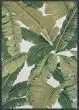Dolce Palm Lily Hunter Green/Ivory Area Rug