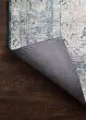 Layla LAY-07 Blue/Tangerine Area Rug