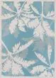 Monaco Coastal Floral Ivory/Turquoise Area Rug