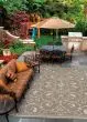 Recife Veranda Champagne/Taupe Area Rug
