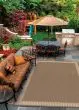 Recife Wicker Stitch Cocoa/Natural Area Rug