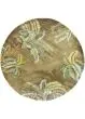 Sparta 3102 Moss Palm Trees Area Rug