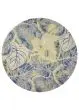 Sparta 3105 Blue/Green Silhouette Area Rug