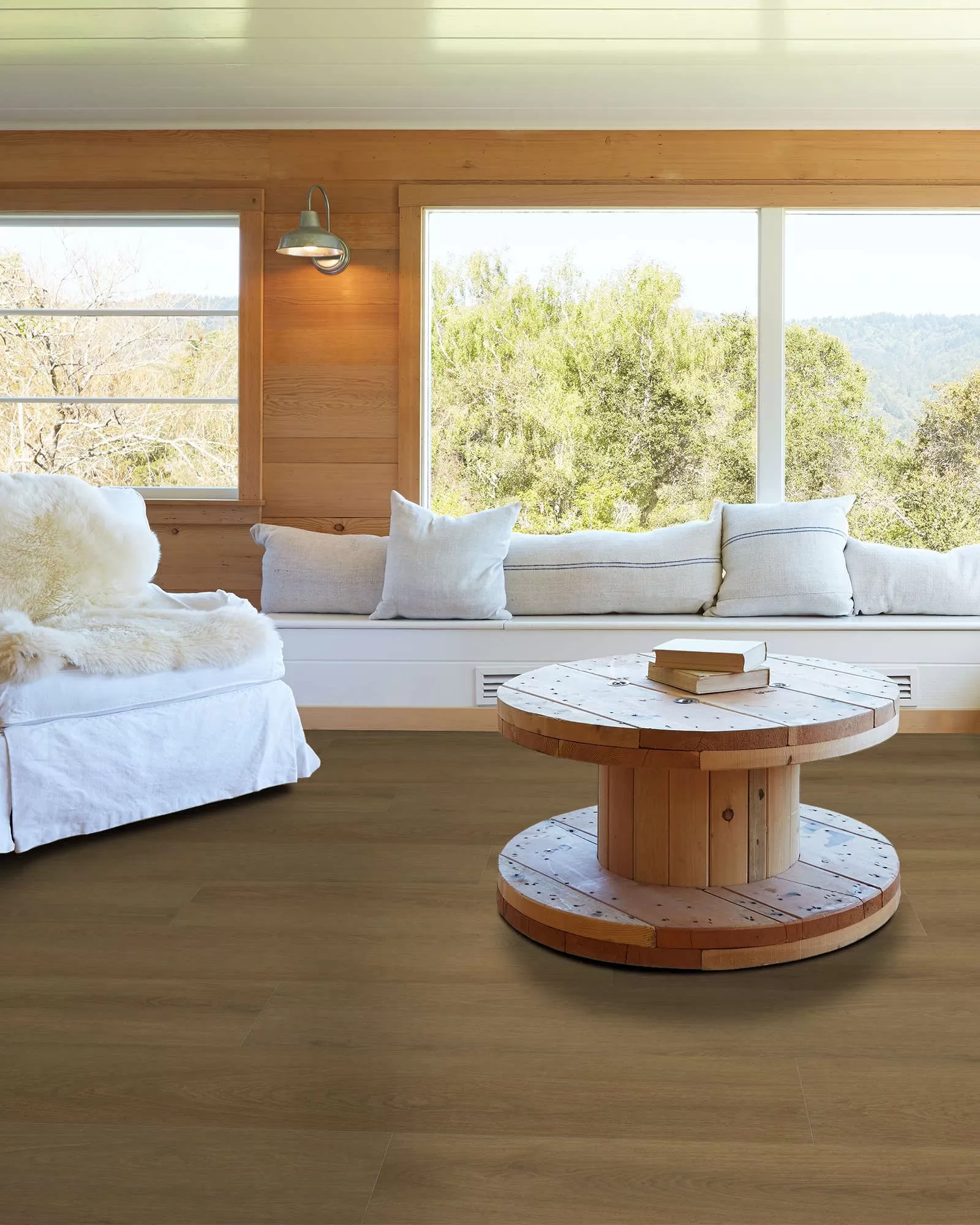 Shaw Dwell Rich Cocoa Luxury Vinyl | Carpet Exchange