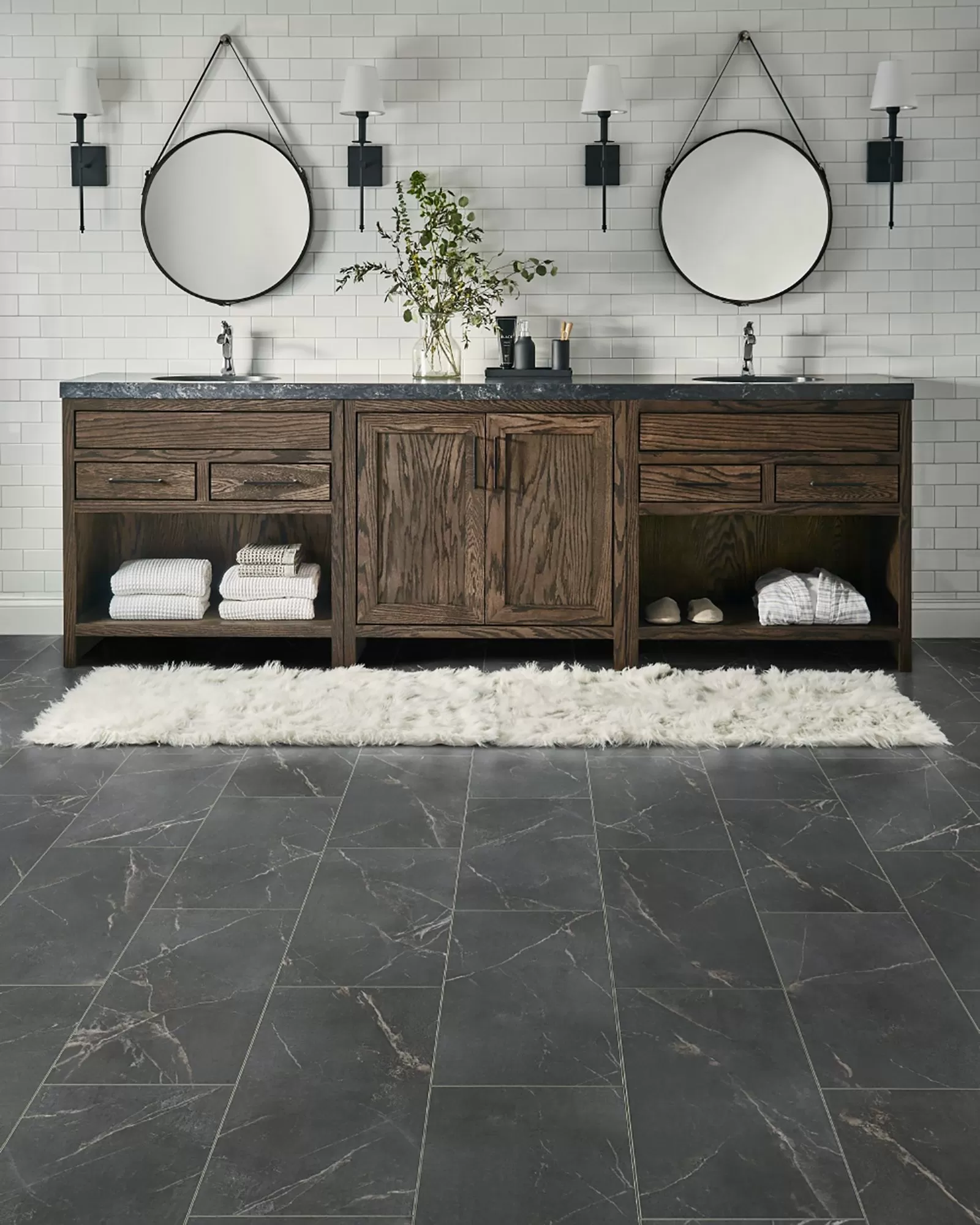 Adura Max Tile Baltic Stone Storm - LVT | Carpet Exchange