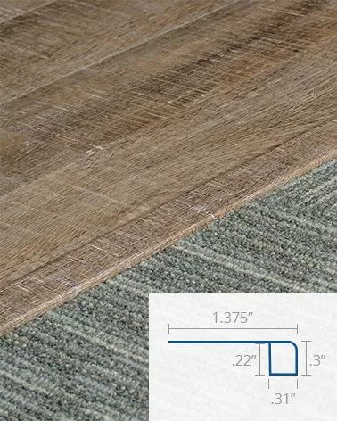 Coretec Baby Threshold Trim Piece - Luxury Vinyl | Carpet Exchange