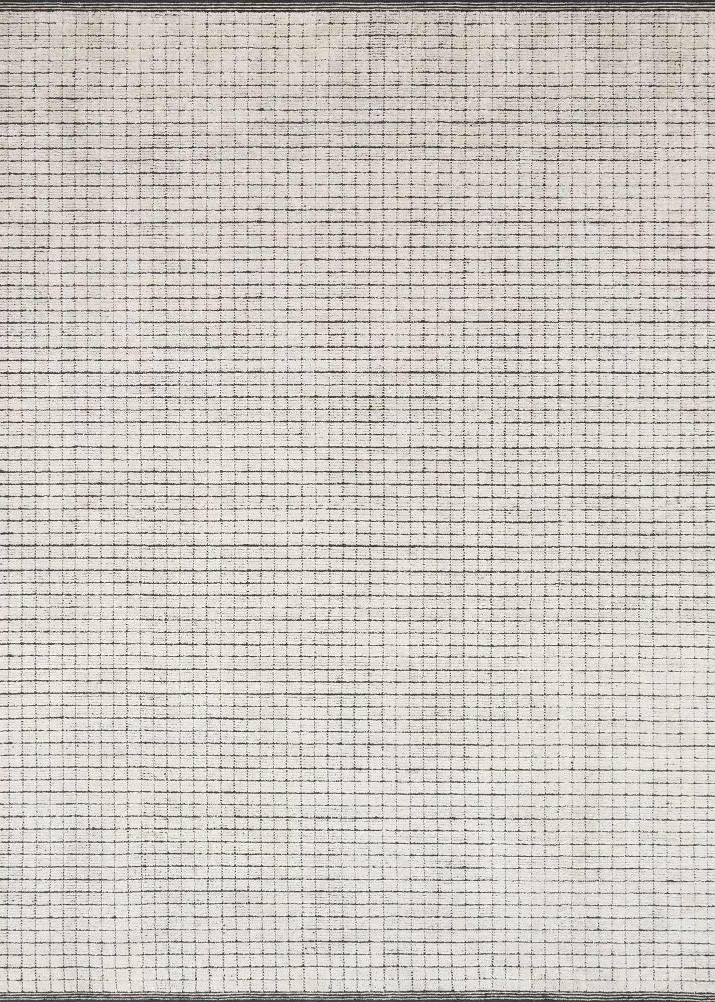 Loloi Beverly BEV-01 Ivory/Black Area Rug | Carpet Exchange