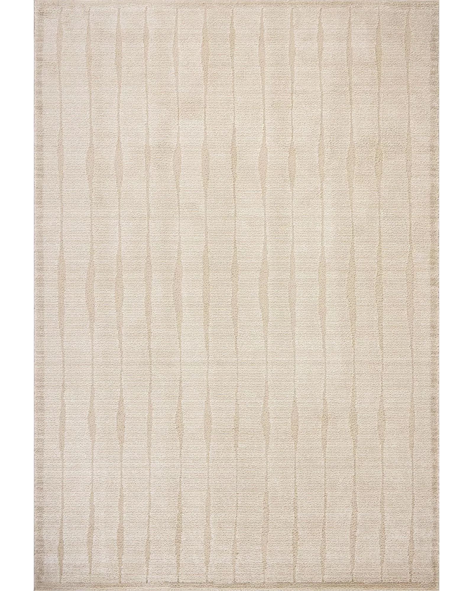 Loloi Calvin CLV-02 Ivory/Oatmeal Area Rug | Carpet Exchange