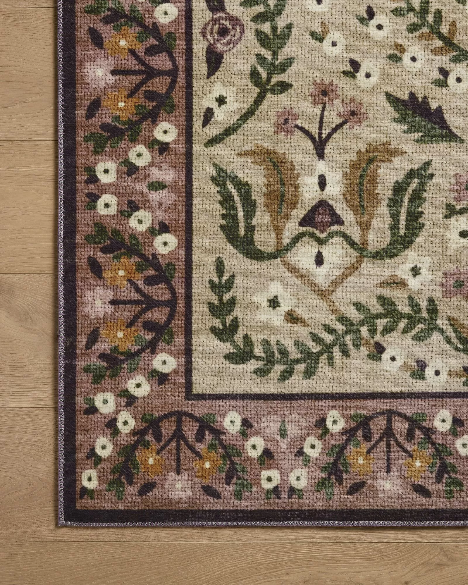 Loloi Canopy CNP-03 Aubergine 2x3 Area Rug | Carpet Exchange