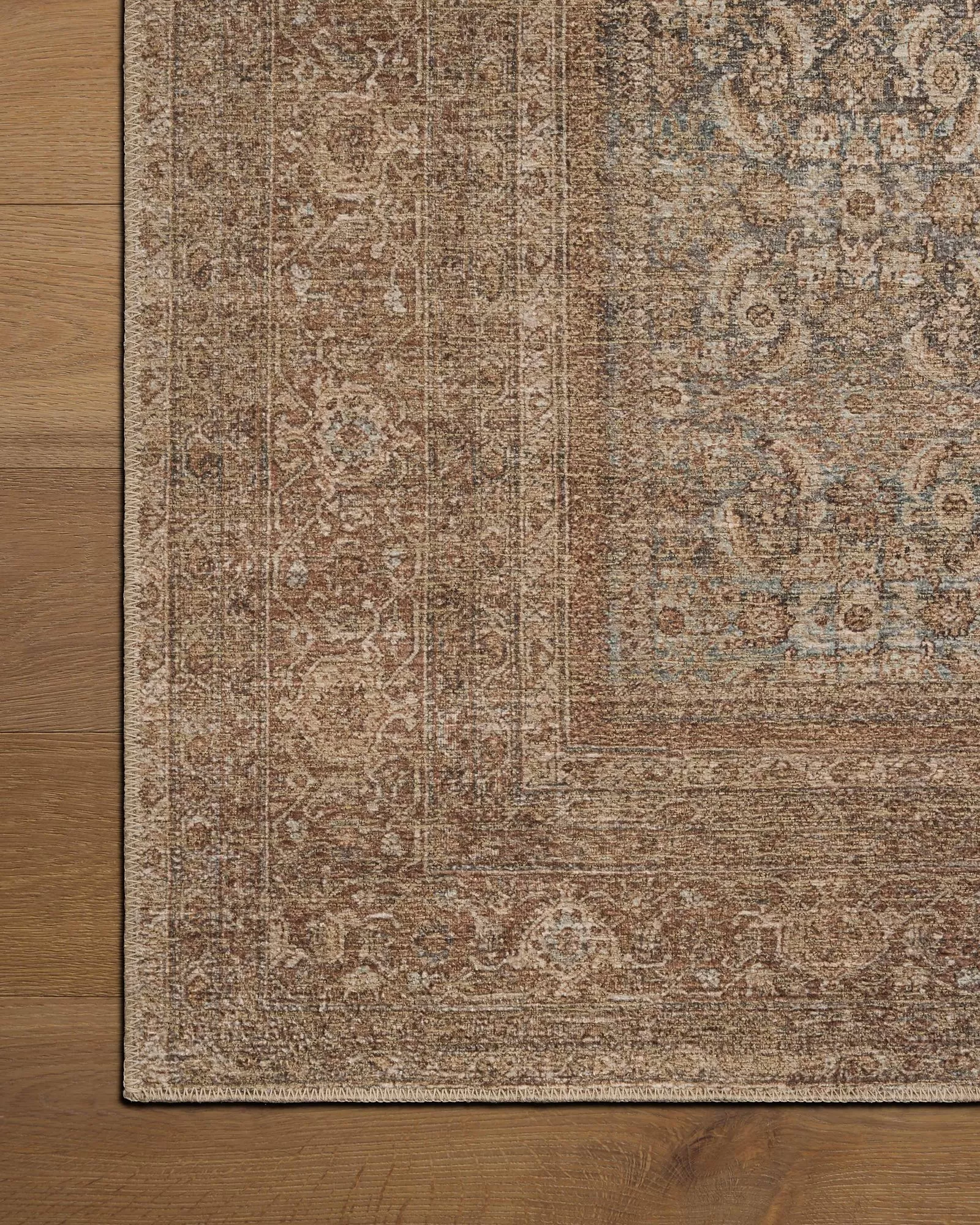 Loloi Cambria CBR-07 Ocean/Bark Area Rug | Carpet Exchange