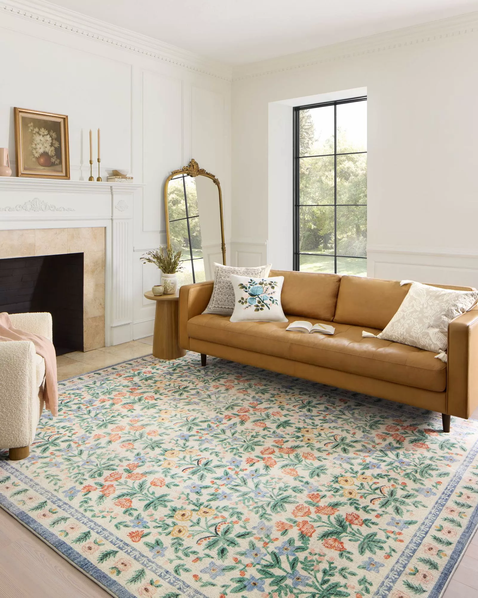 Loloi Eden EDE-02 Cream Area Rug | Carpet Exchange