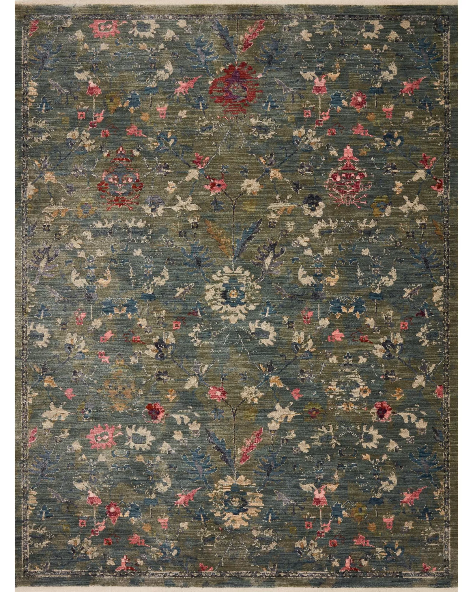Loloi Giada GIA-06 Lagoon/Multi Area Rug | Carpet Exchange