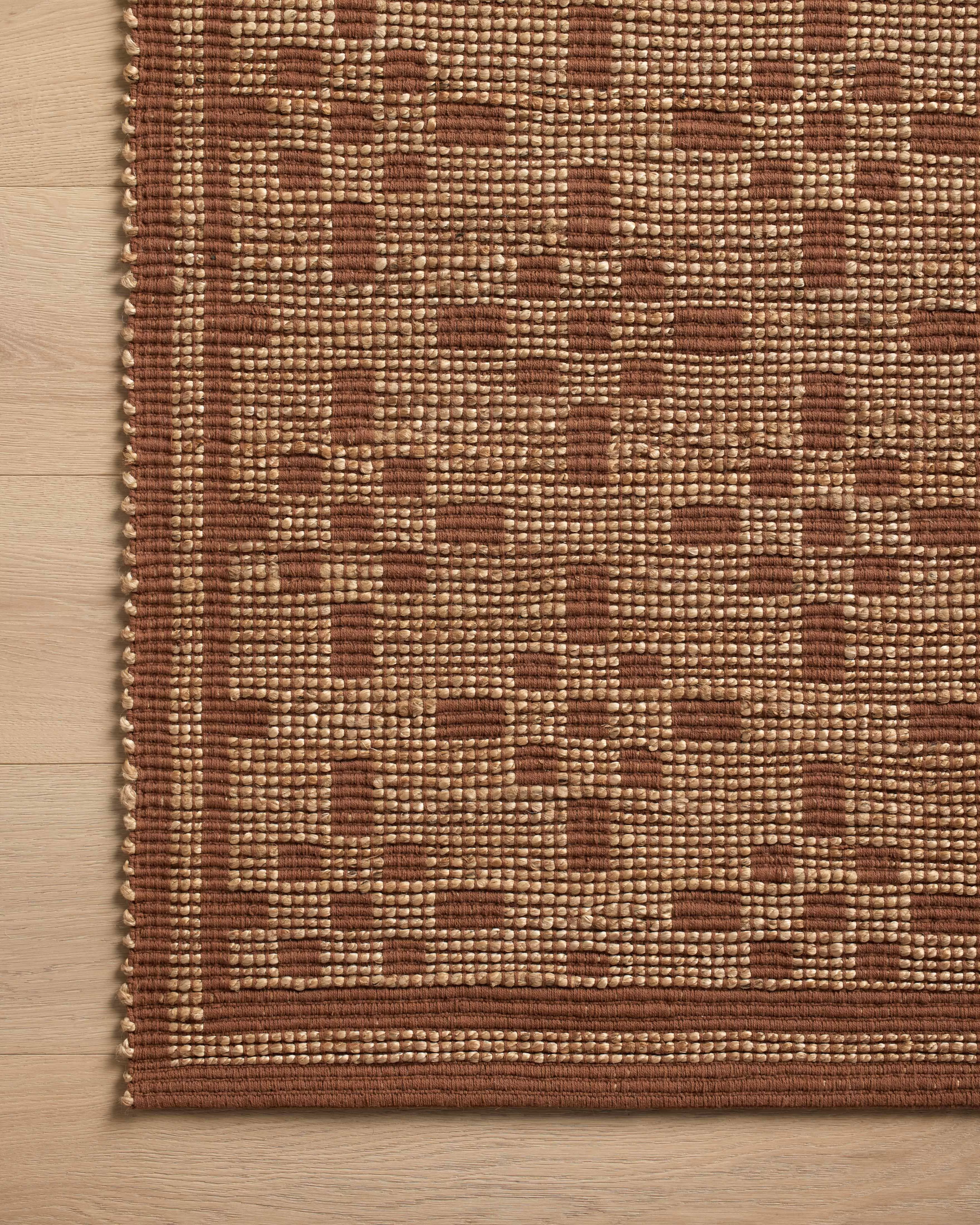 Loloi Judy JUD-07 Natural/Spice Area Rug | Carpet Exchange