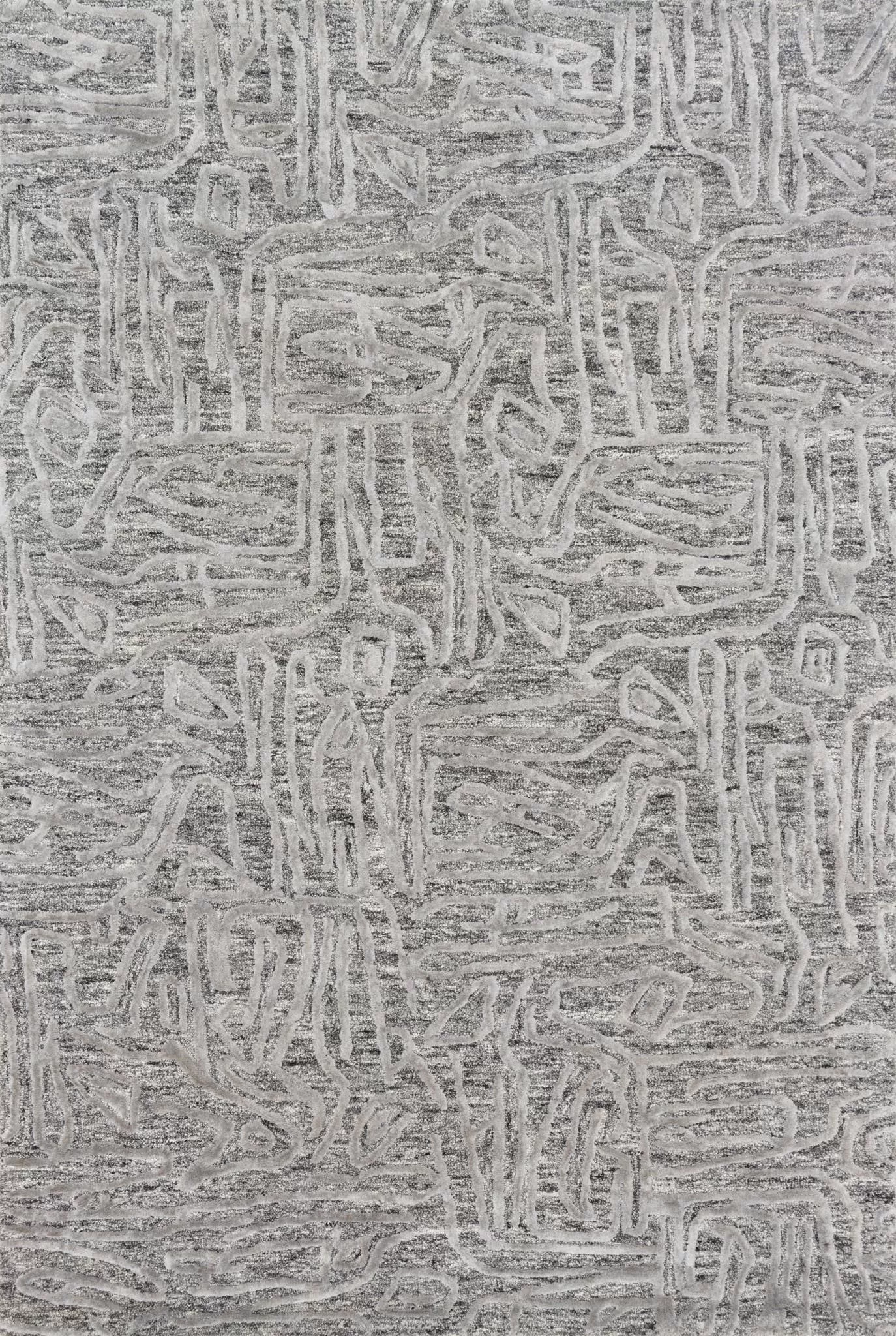 Loloi Juneau JY-06 Grey/Grey Area Rug | Carpet Exchange