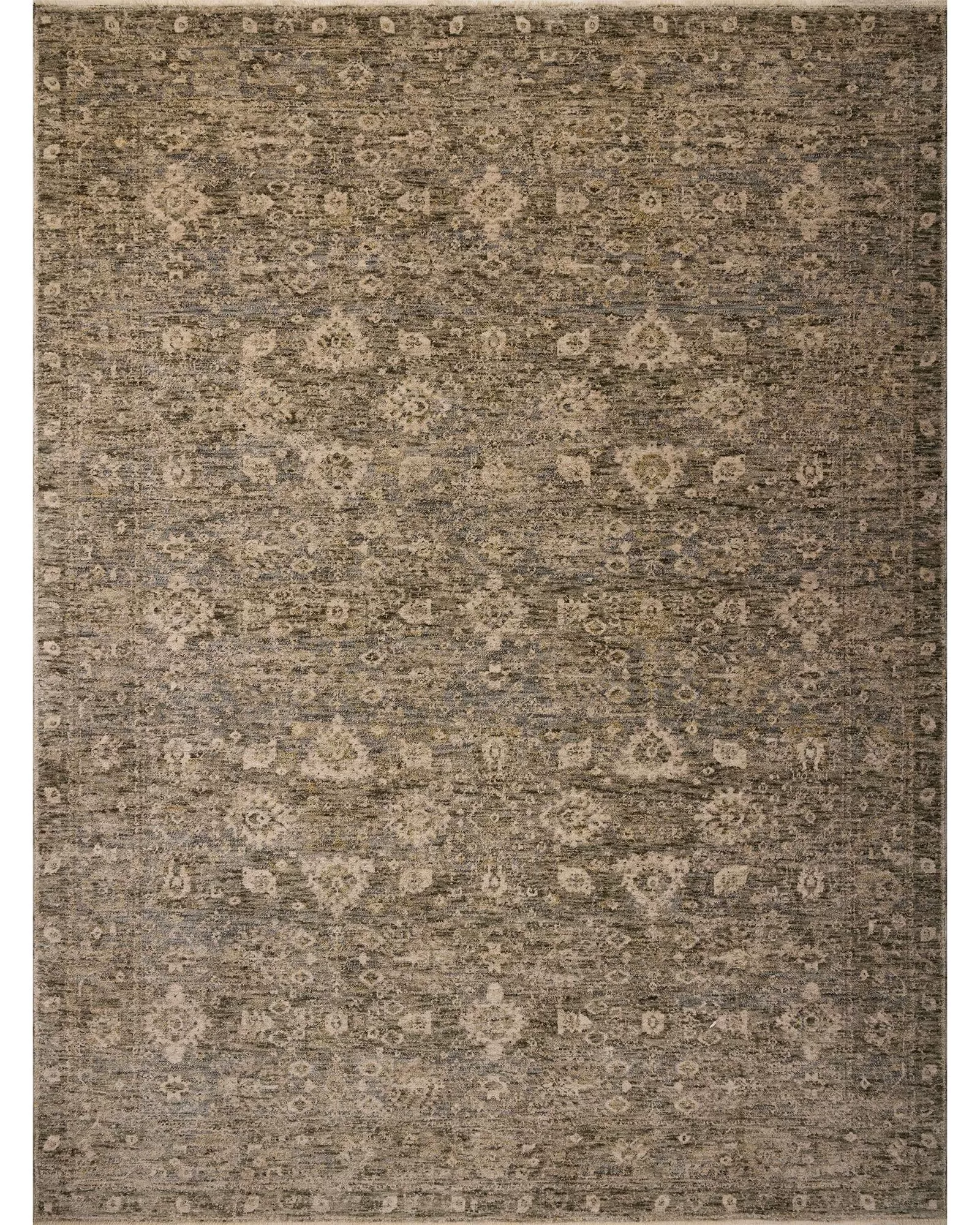 Loloi Junie JUE-06 Lagoon/Natural Area Rug | Carpet Exchange
