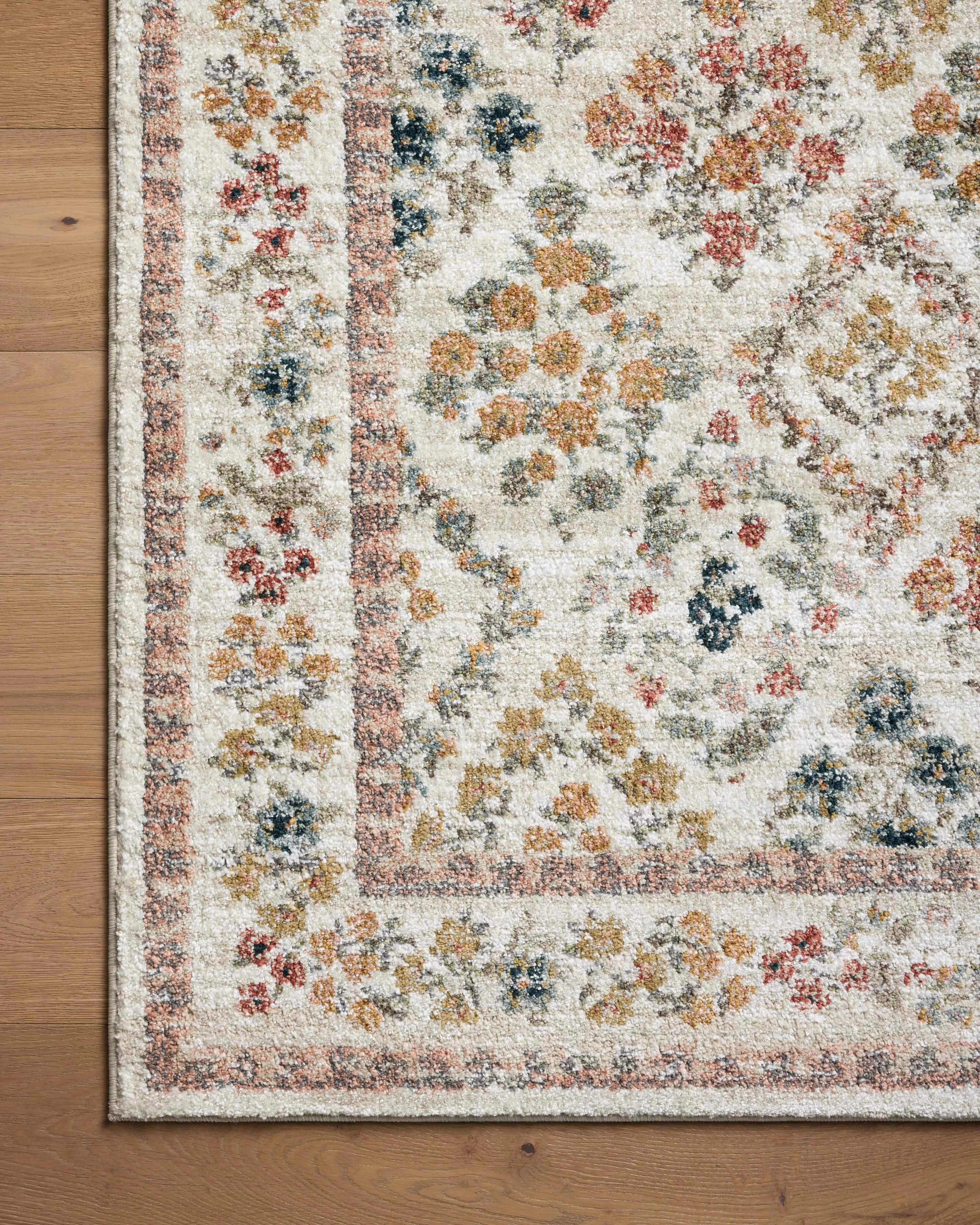 Loloi Laurel LAU-04 Cream Area Rug | Carpet Exchange