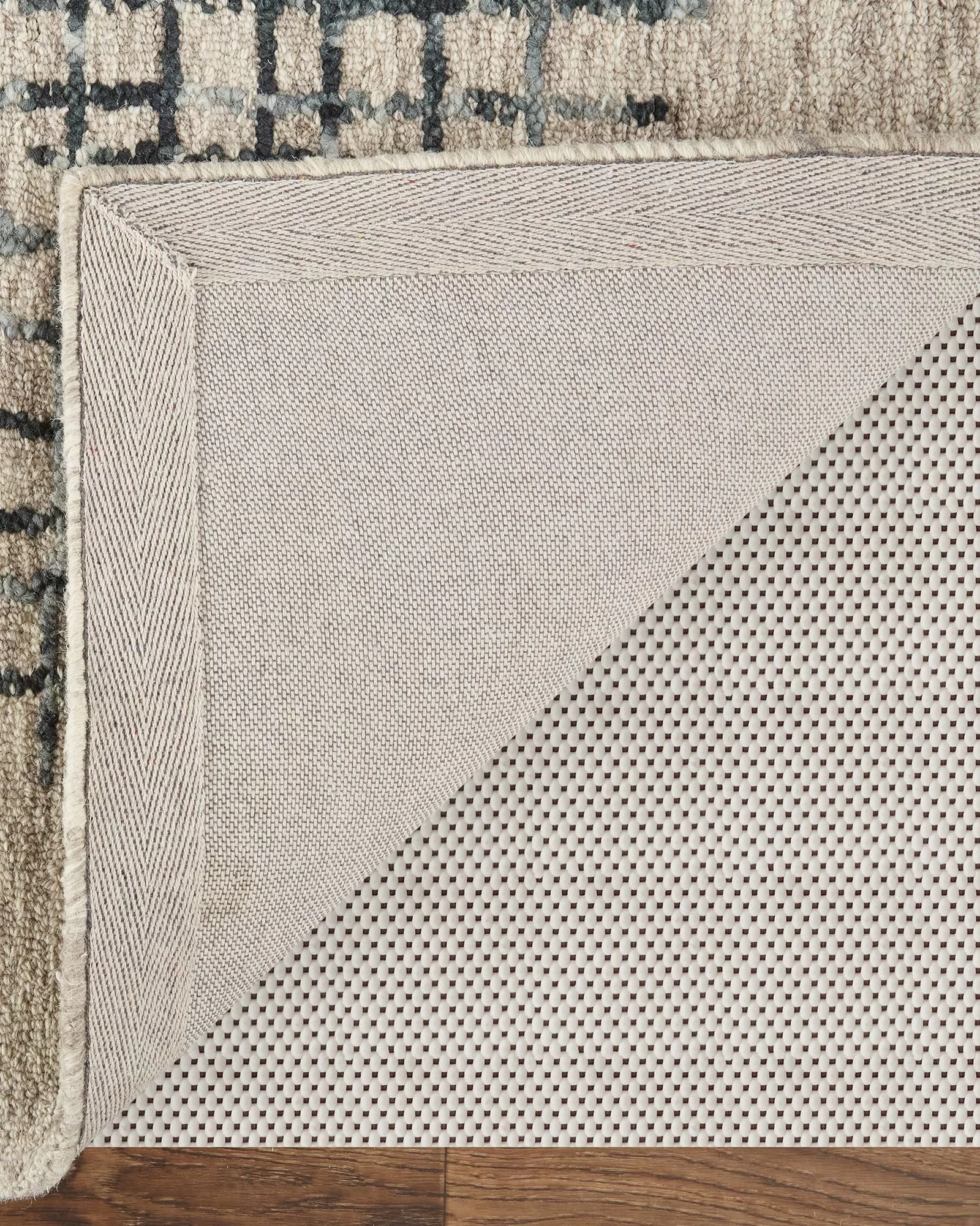 Feizy Maddox 8630F Gray/Green/Tan Area Rug | Carpet Exchange