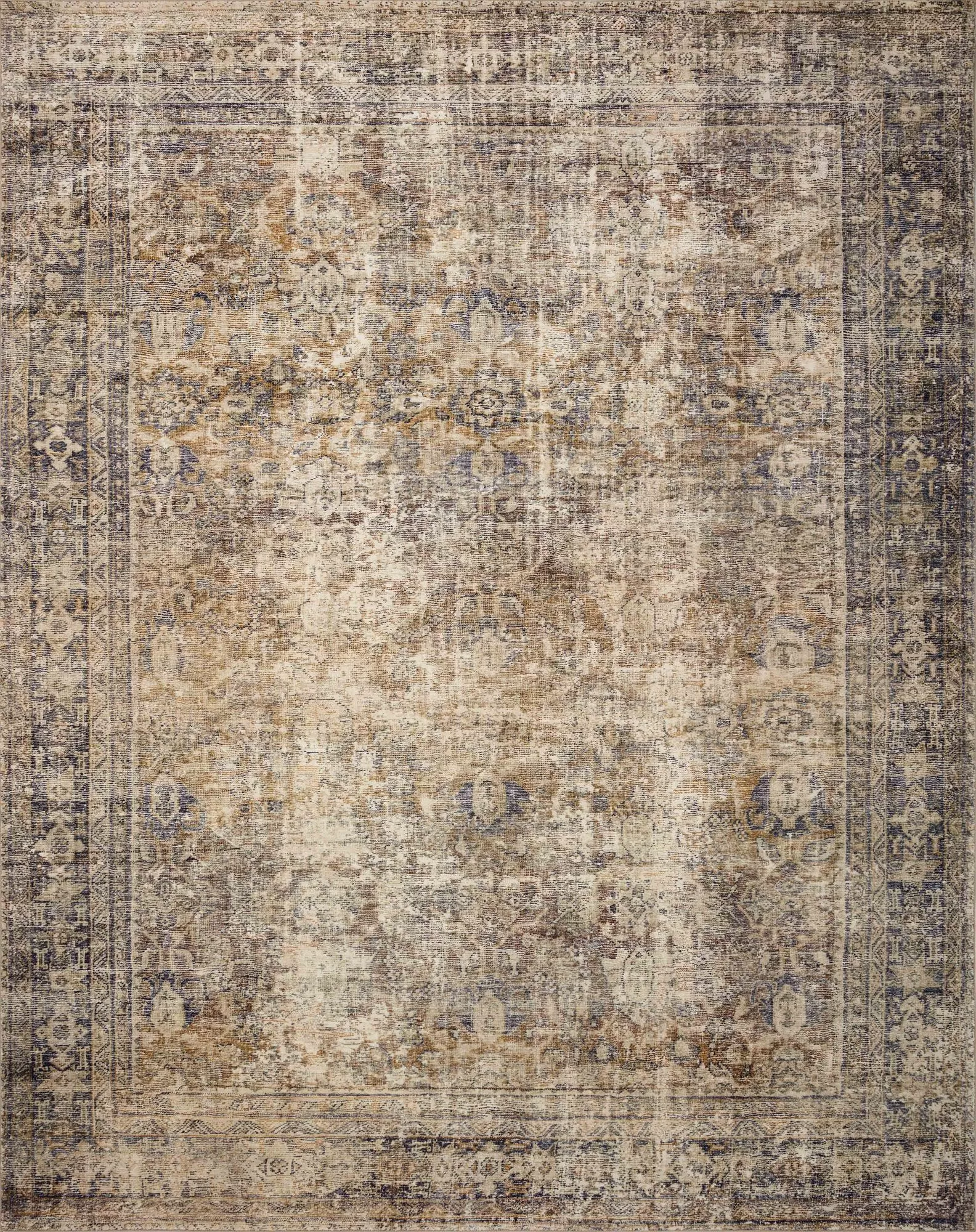 Loloi Morgan MOG-01 Sunset/Ink Area Rug | Carpet Exchange