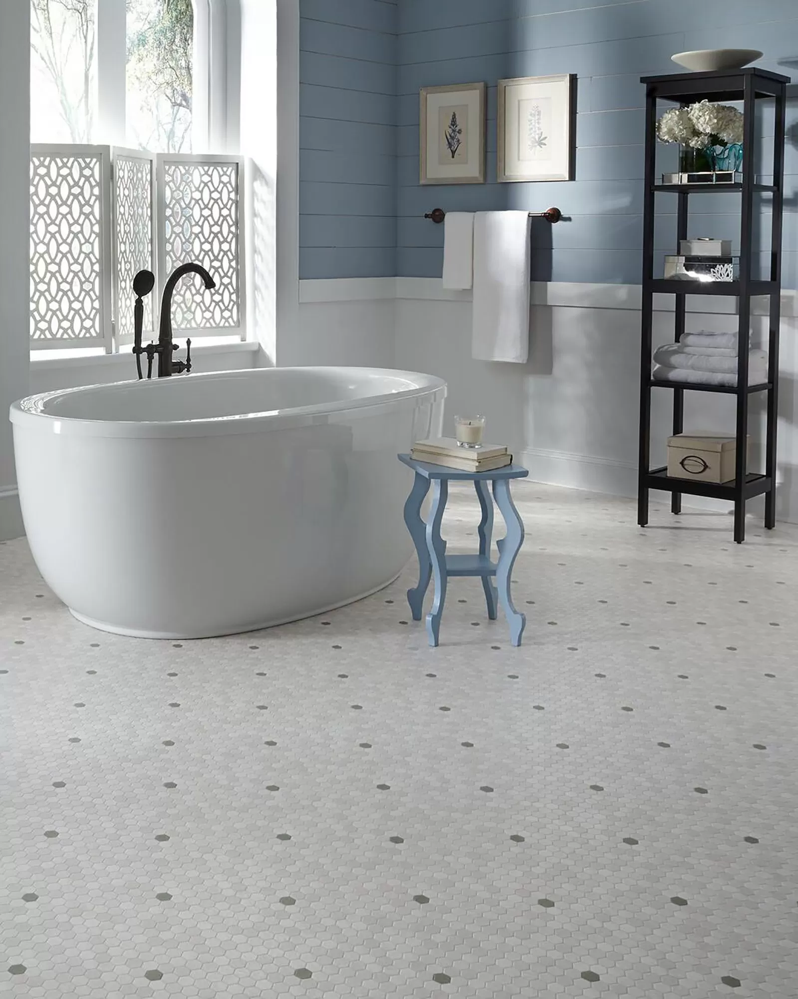 Luxury Vinyl Sheet Platinum Penny Lane Quartzite with
