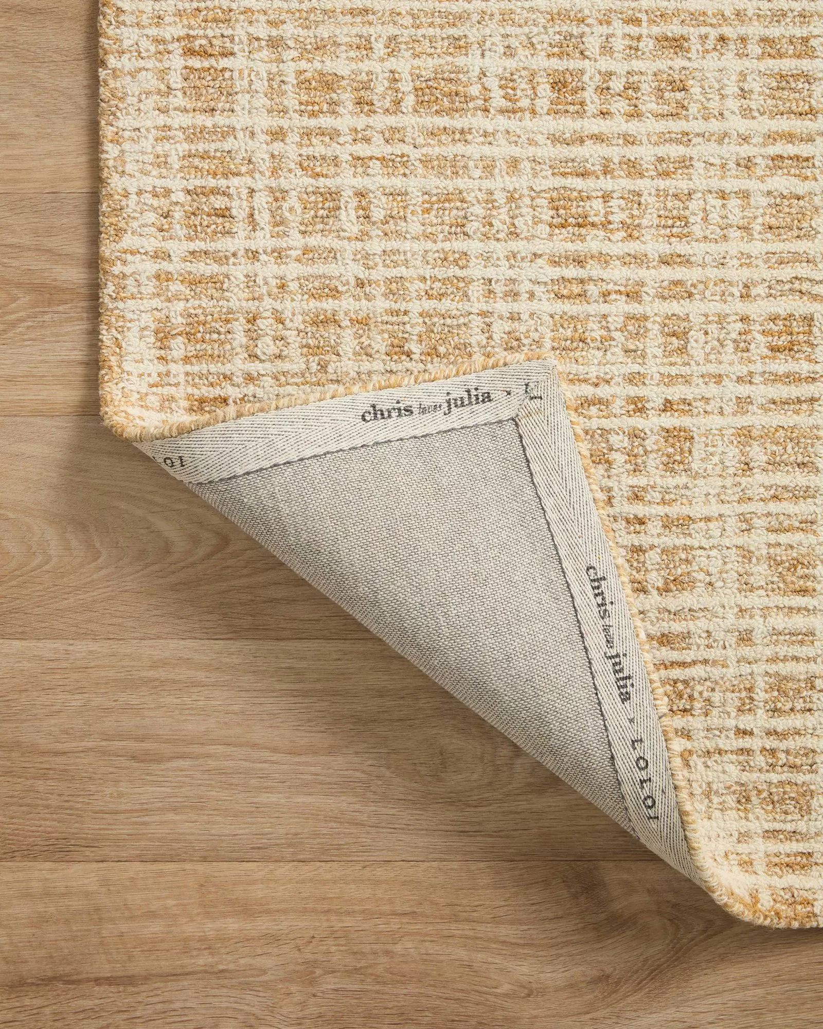 Loloi Polly POL-03 Straw/Ivory Area Rug | Carpet Exchange