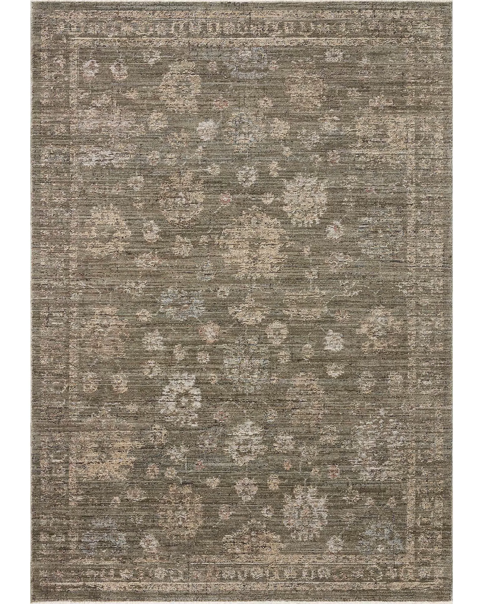 Loloi Priscilla PRL-02 Olive/Sand 10' Square Rug