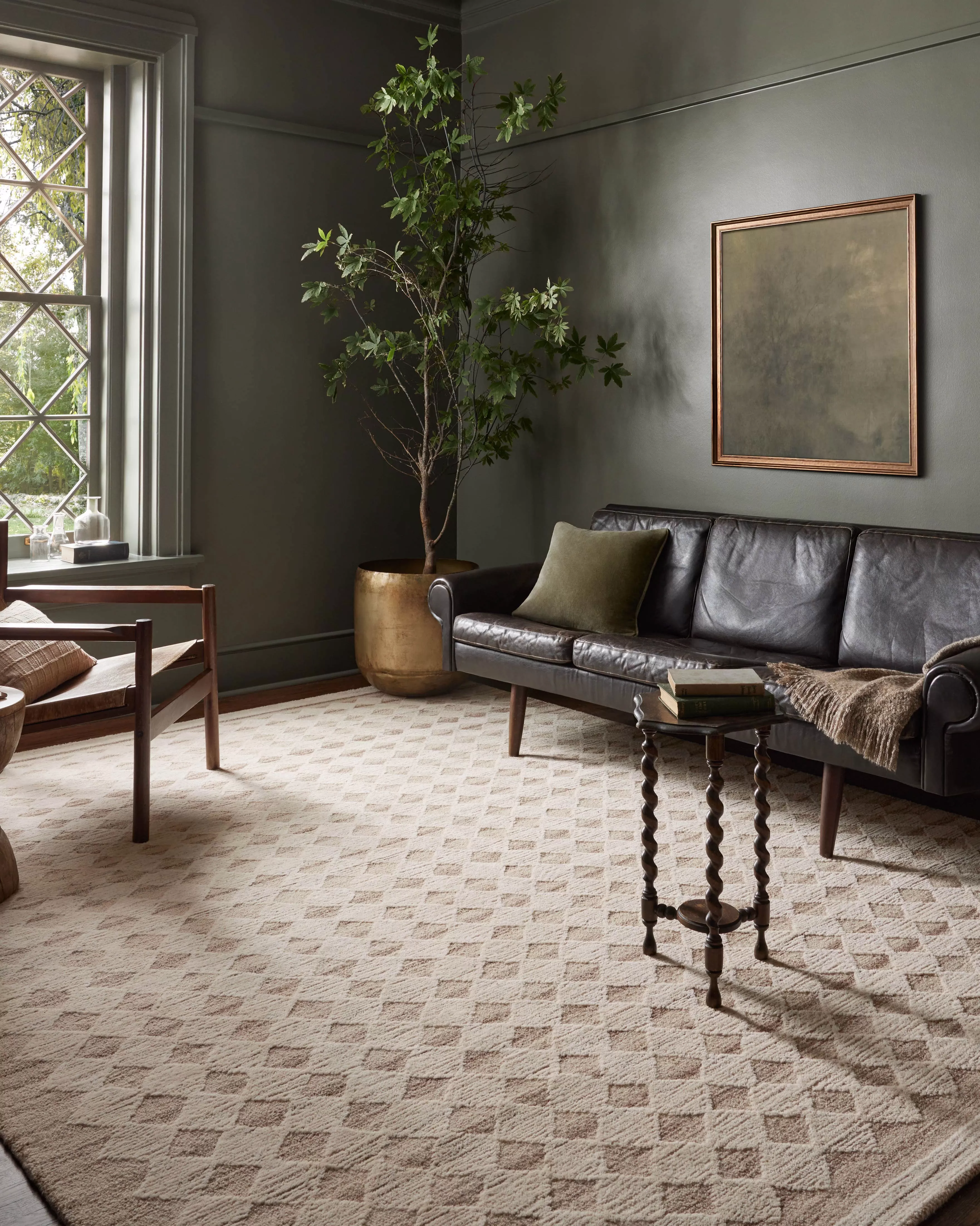 AURALEE オーラリー カーフヌバック レザー size4 Loloi Rae RAE-04 Natural/Ivory Area Rug | Carpet Exchange