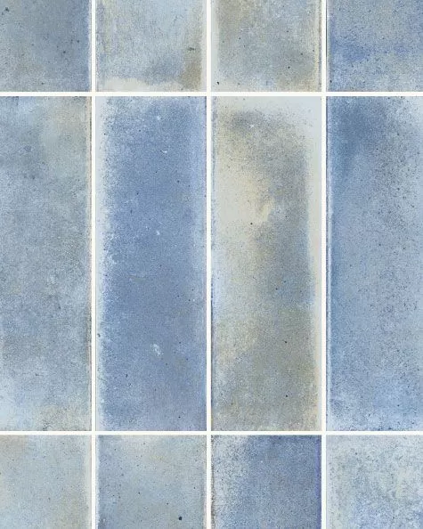 Raku Sea Porcelain 2.5x8 Tile
