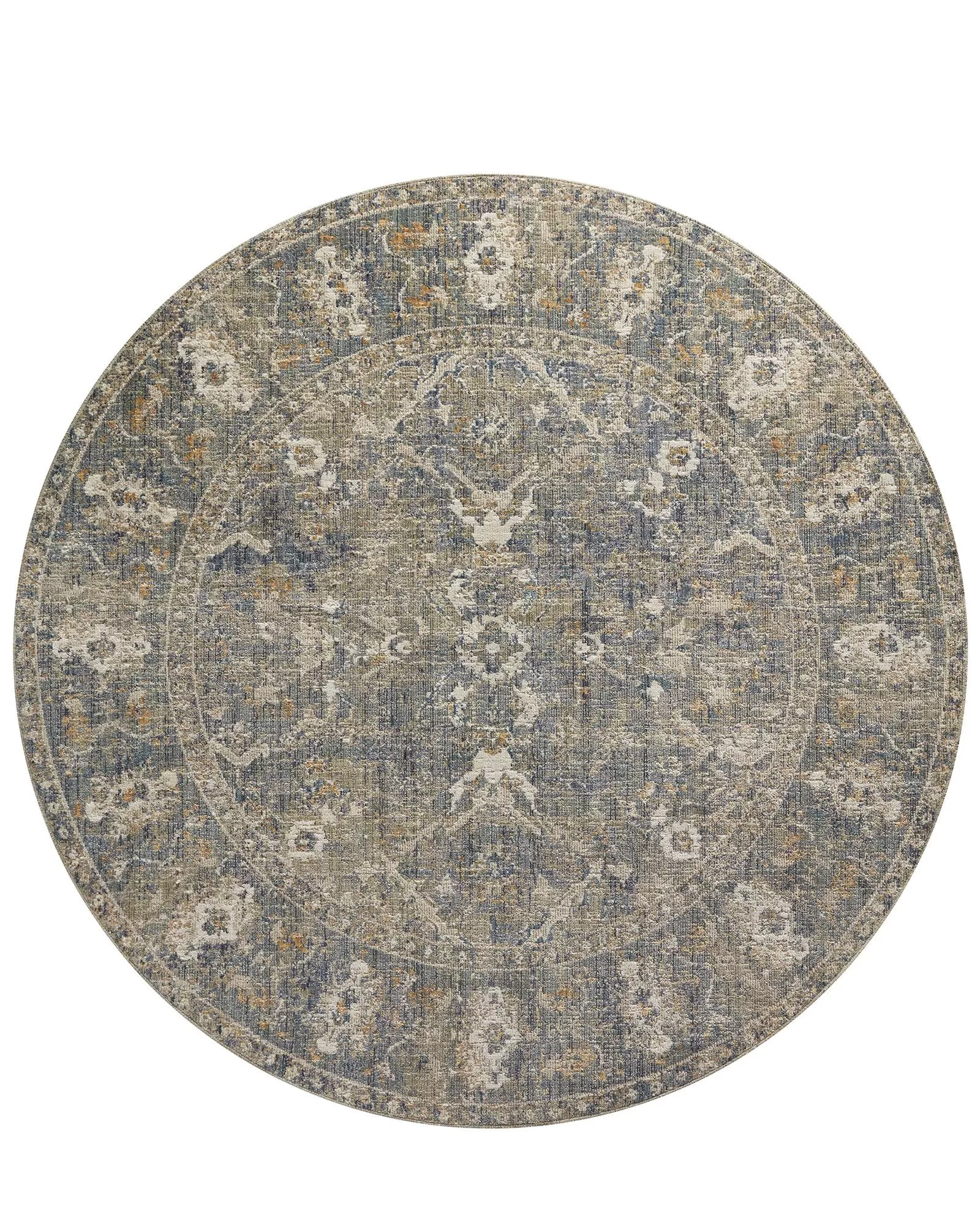 Loloi Rosemarie ROE-03 Sand/Lagoon Rug | Carpet Exchange