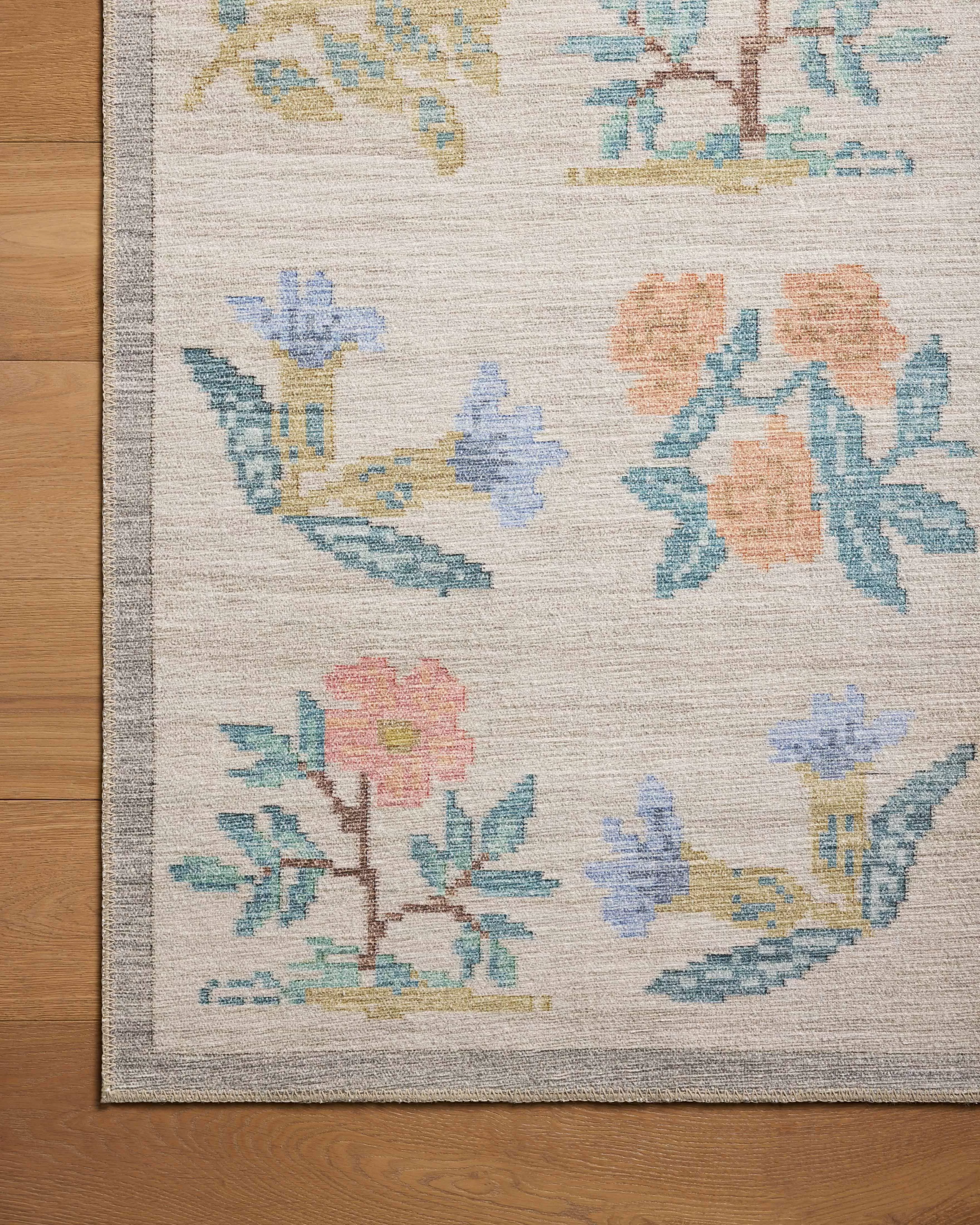 Loloi Rosa RSA-03 Cream Area Rug | Carpet Exchange