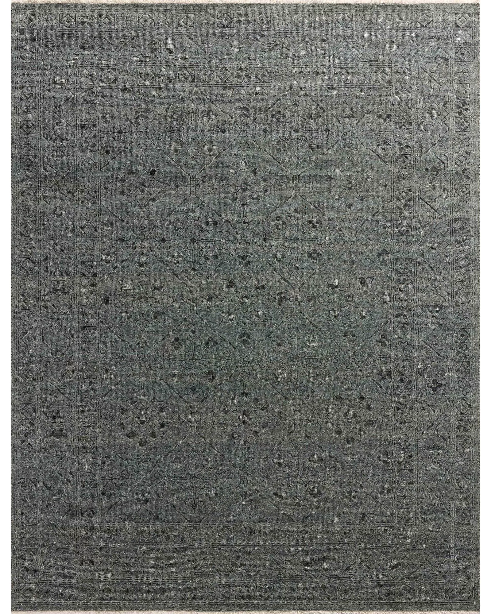 Loloi Ruth RTH-01 Ocean/Midnight Area Rug | Carpet Exchange