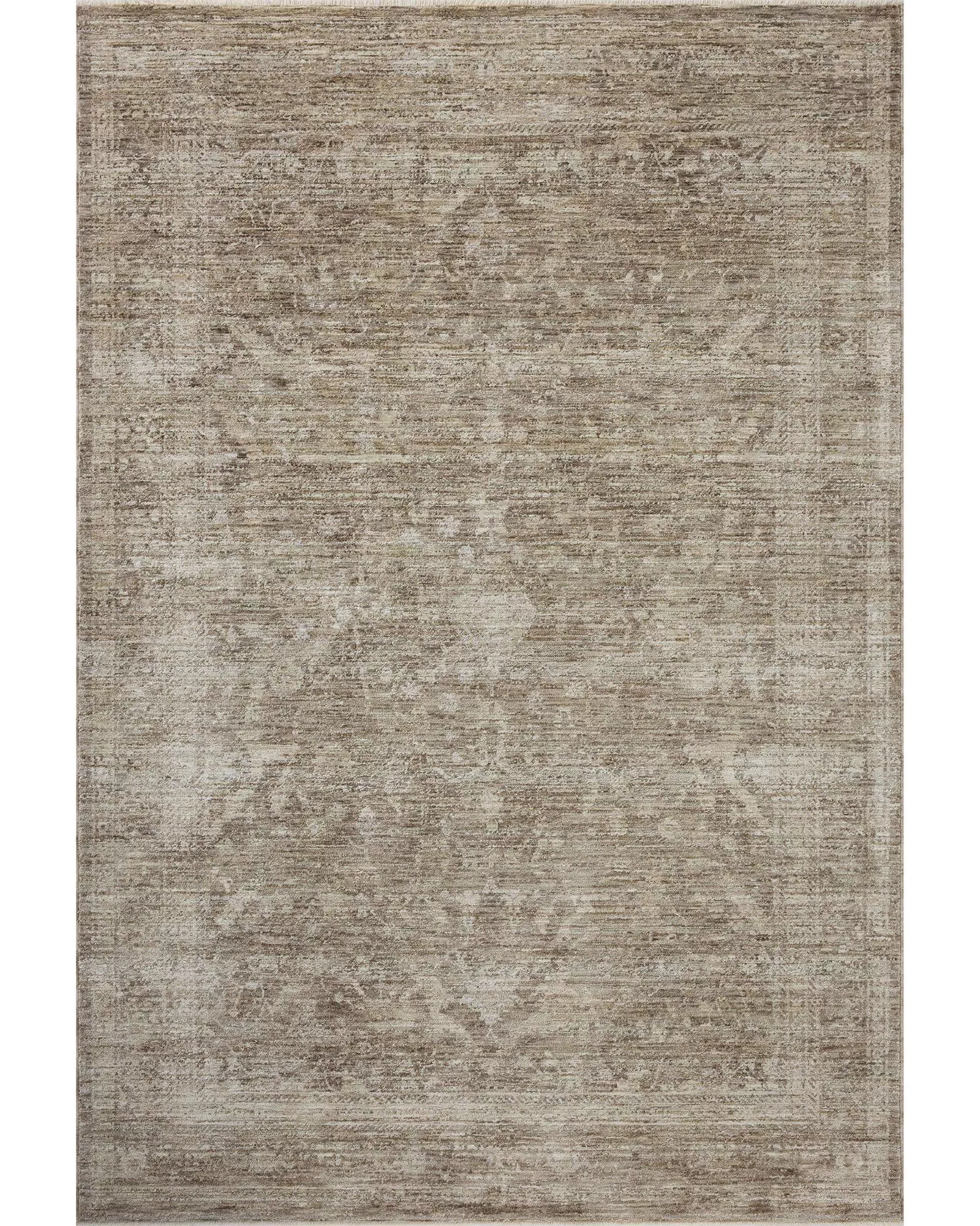 Loloi Tabitha TAI-02 Taupe/Pebble Area Rug | Carpet Exchange