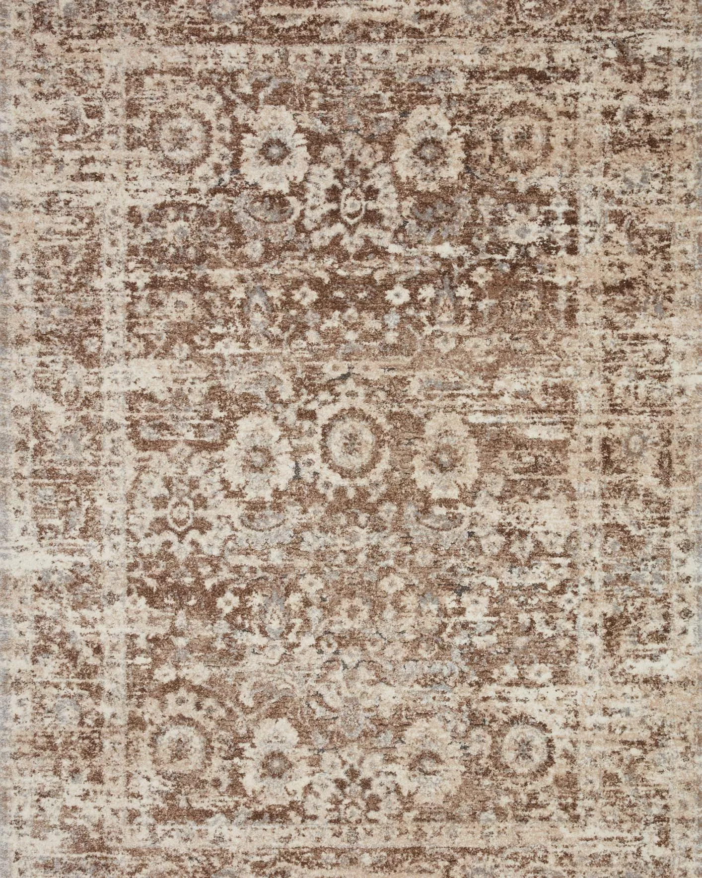 Loloi Theory THY-06 Mocha/Natural Area Rug | Carpet Exchange