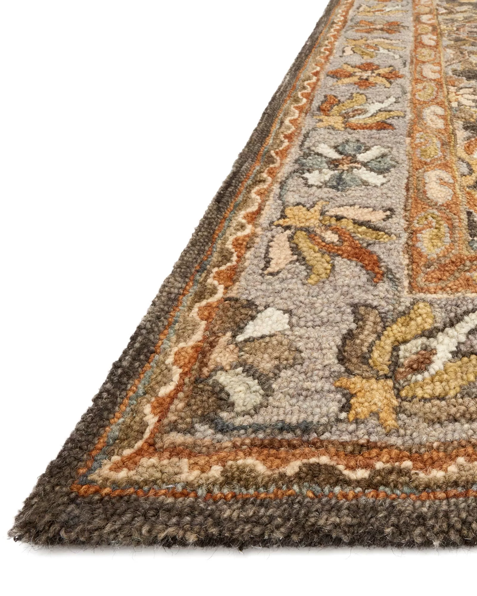 Loloi Victoria VK-06 Dk Taupe/Grey Rug | Carpet Exchange