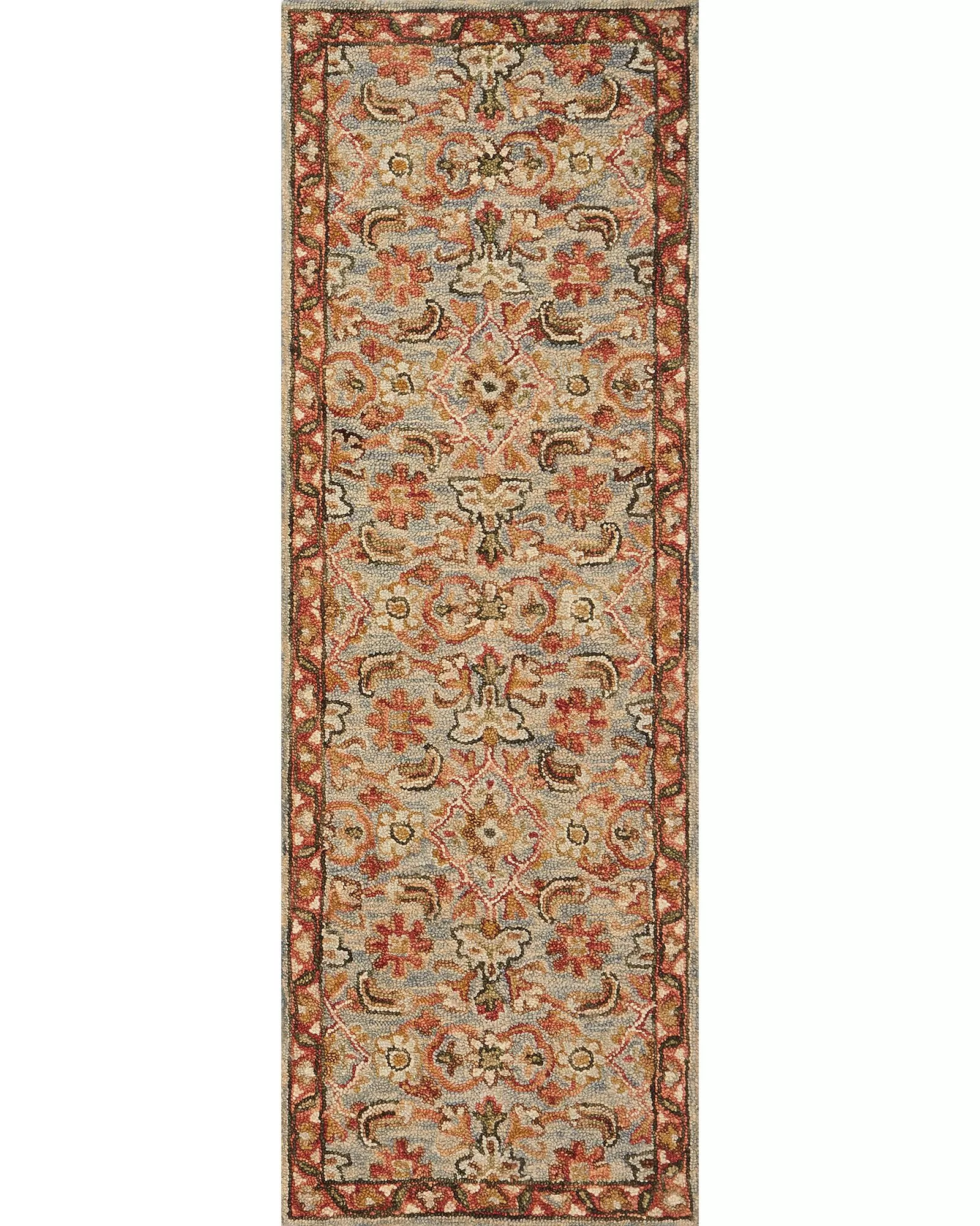 Loloi Victoria VK-10 Slate/Terracotta Rug | Carpet Exchange