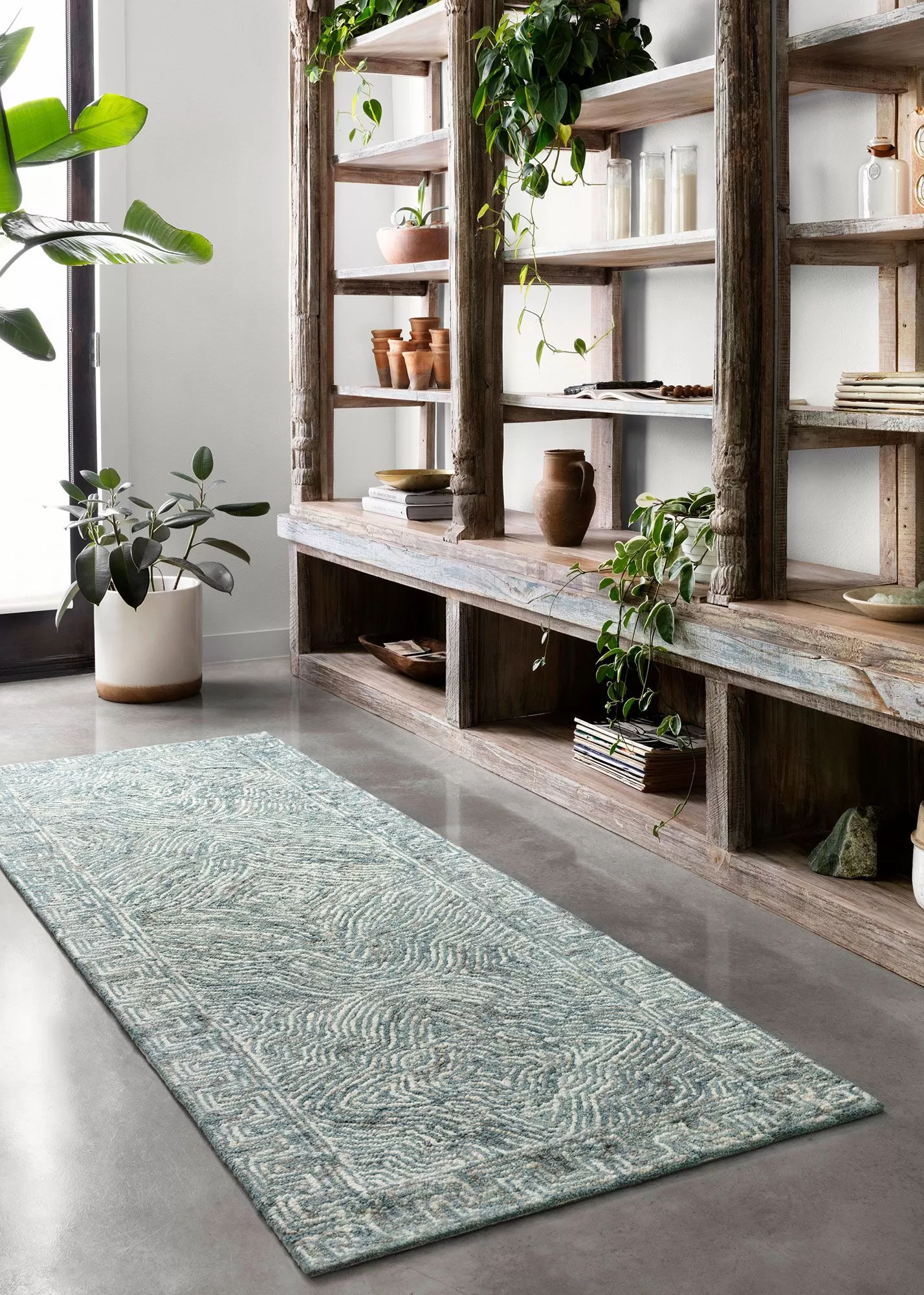 Loloi Ziva ZV-04 Denim Area Rug | Carpet Exchange