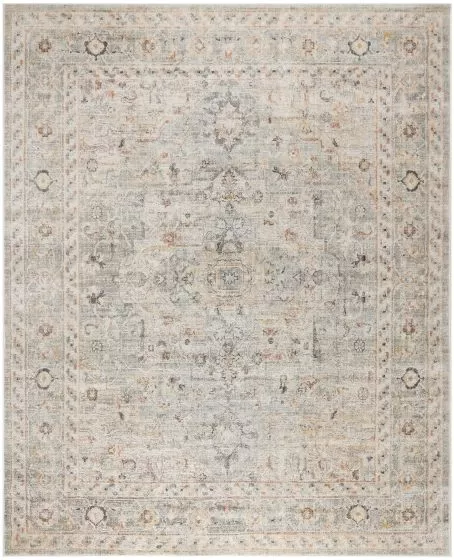 Oushak Home OUS02 Light Grey Area Rug