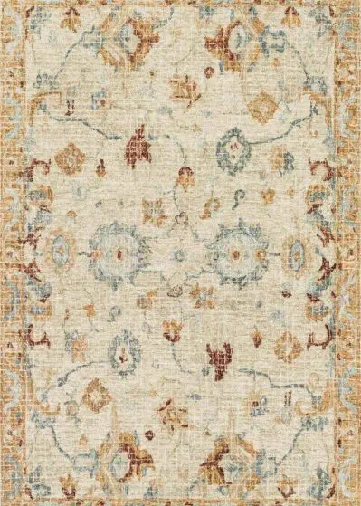 Julian JI-03 Ivory/Multi Area Rug