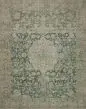 Sinclair SIN-05 Jade/Sand Area Rug