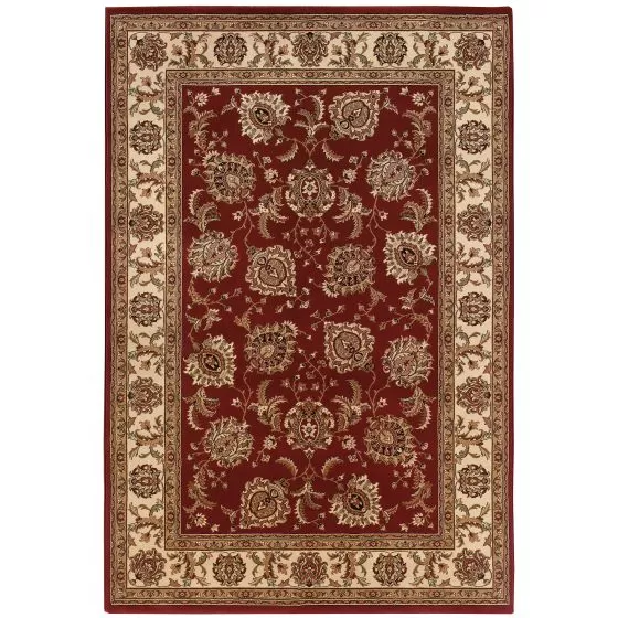 Ariana 117c Red/Ivory Area Rug