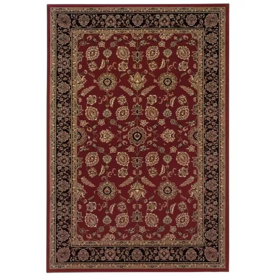 Ariana 271c Red/Black Area Rug