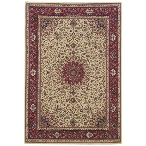 Ariana 95J Ivory/Red Area Rug