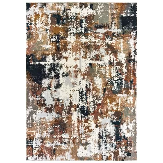 Bowen 4928x Grey/Gold Area Rug
