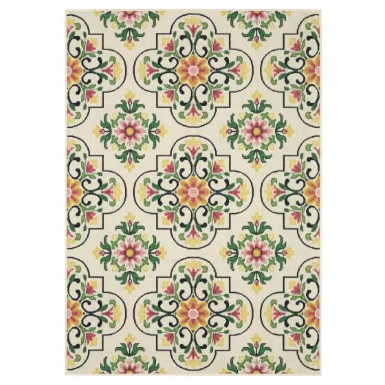 Havana HAV04 Ivory/Multi Area Rug