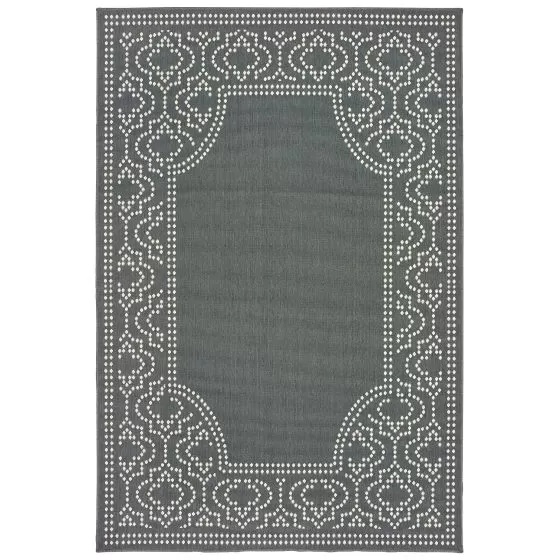 Marina 1247x Grey/Ivory Area Rug