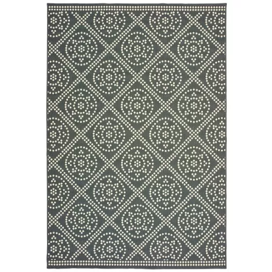 Marina 3969l Grey/Ivory Area Rug