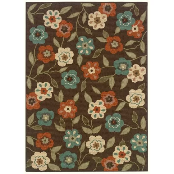 Montego 2267d Brown/Ivory Area Rug