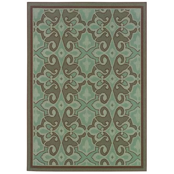 Montego 2335l Blue/Brown Area Rug