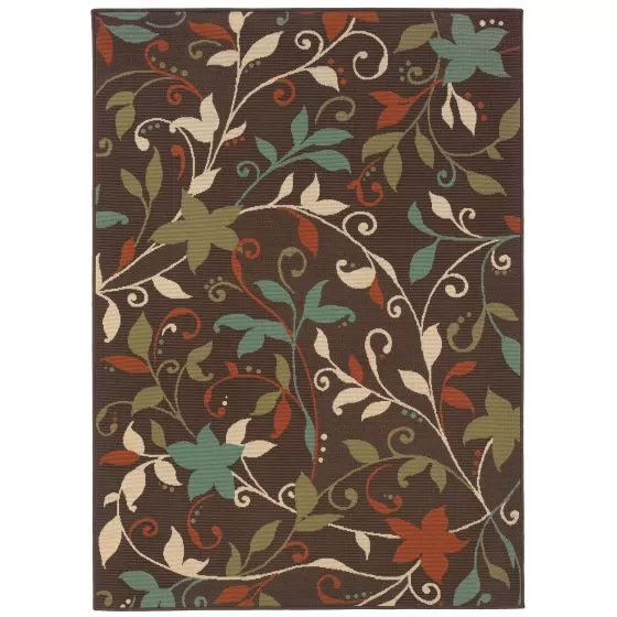 Montego 967x Brown/Green Area Rug