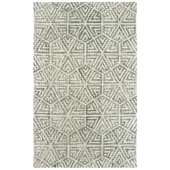 Tallavera 55605 Grey/Ivory Area Rug