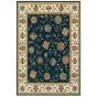 Kashan 2336b Navy/Ivory Area Rug